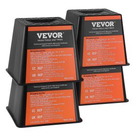 VEVOR Trailer Jack Block, 6000 lbs Capacity per RV Leveling Block, High-quality Polypropylene RV Camper Stabilizer Blocks