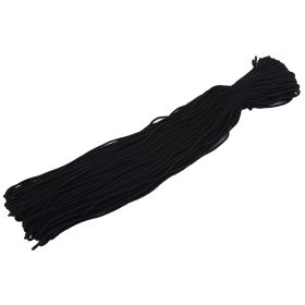 2mm Dia 1 Strand Core Multi Function Paracord For Camping Climbing Tying Rope(15M) (Option: 100-black)