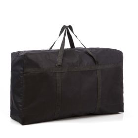 Waterproof Oxford Fabric Storage Bag Different Specifications Moving Bag for Clothes, Quilts, Shoes, Convenience for Home Storage, Travelling (Color: black, size: XXL)