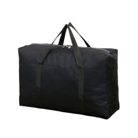 Waterproof Oxford Fabric Storage Bag Different Specifications Moving Bag for Home Storage, Travelling, College Carrying (Color: black, size: M)