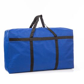 Waterproof Oxford Fabric Storage Bag Different Specifications Moving Bag for Clothes, Quilts, Shoes, Convenience for Home Storage, Travelling (Color: Blue, size: M)